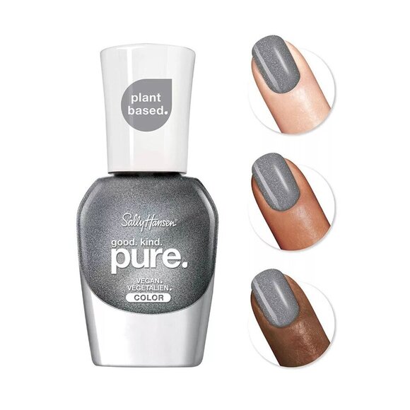 💖3/$15💖 Sally Hansen Good Kind Pure Vegan Polish 390 Meteorite - Picture 1 of 5